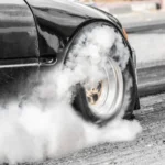 How to do burn outs without water on rear tires?