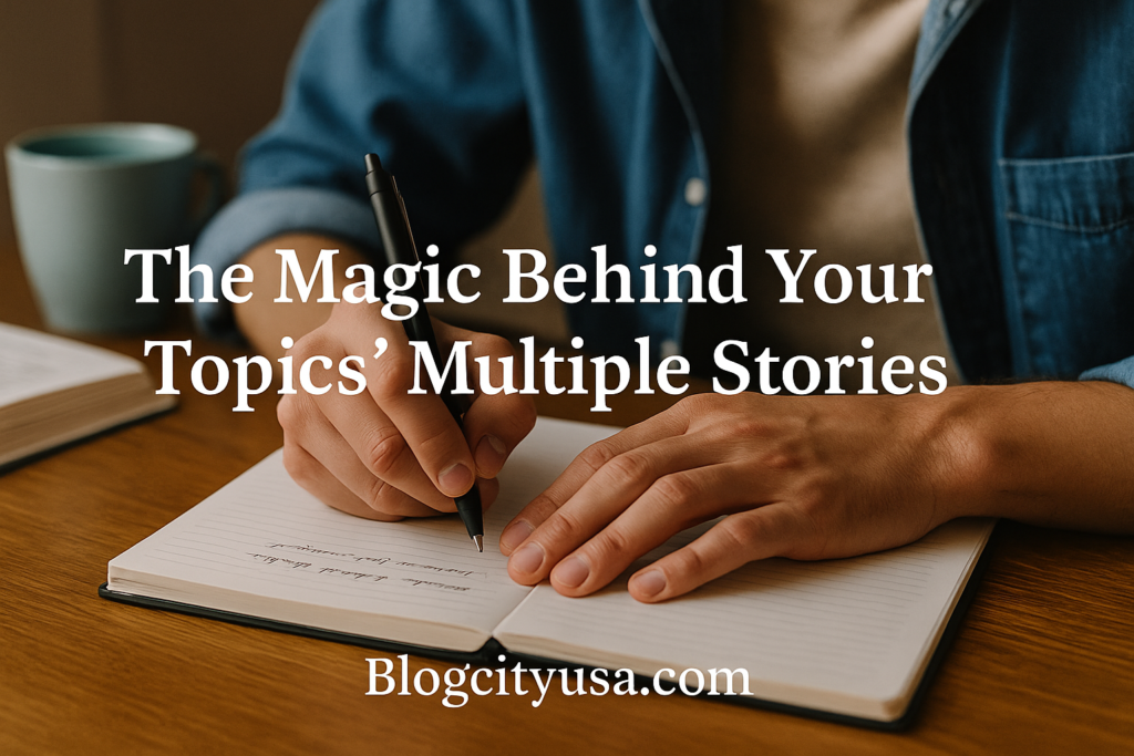 your topics multiple stories